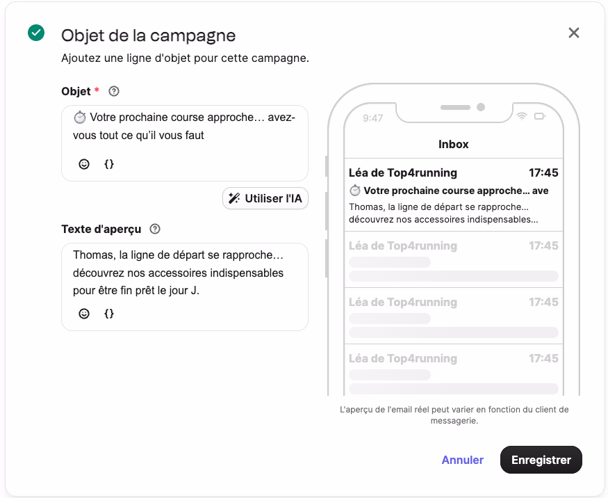 objet email qui convertissent